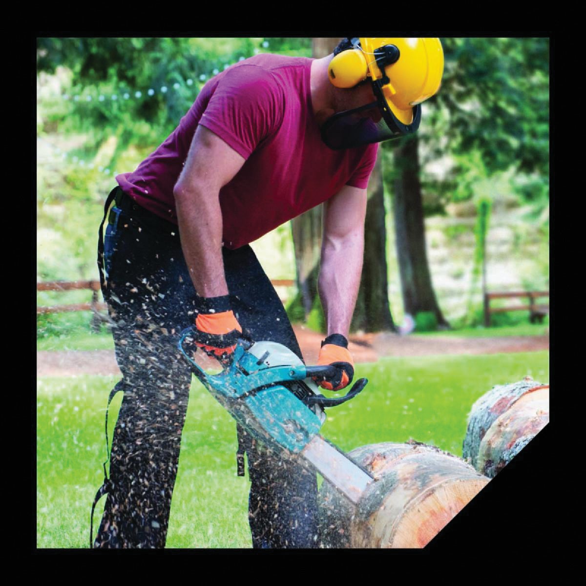 Oregon Chainsaw Safety Helmet Combination Image 2
