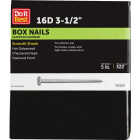 Do it 16d x 3-1/2 In. 10 ga Hot Galvanized Box Nails (355 Ct., 5 Lb.) Image 1