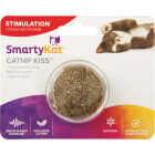 SmartyKat Catnip Kiss Compressed Catnip Ball Cat Toy Image 1