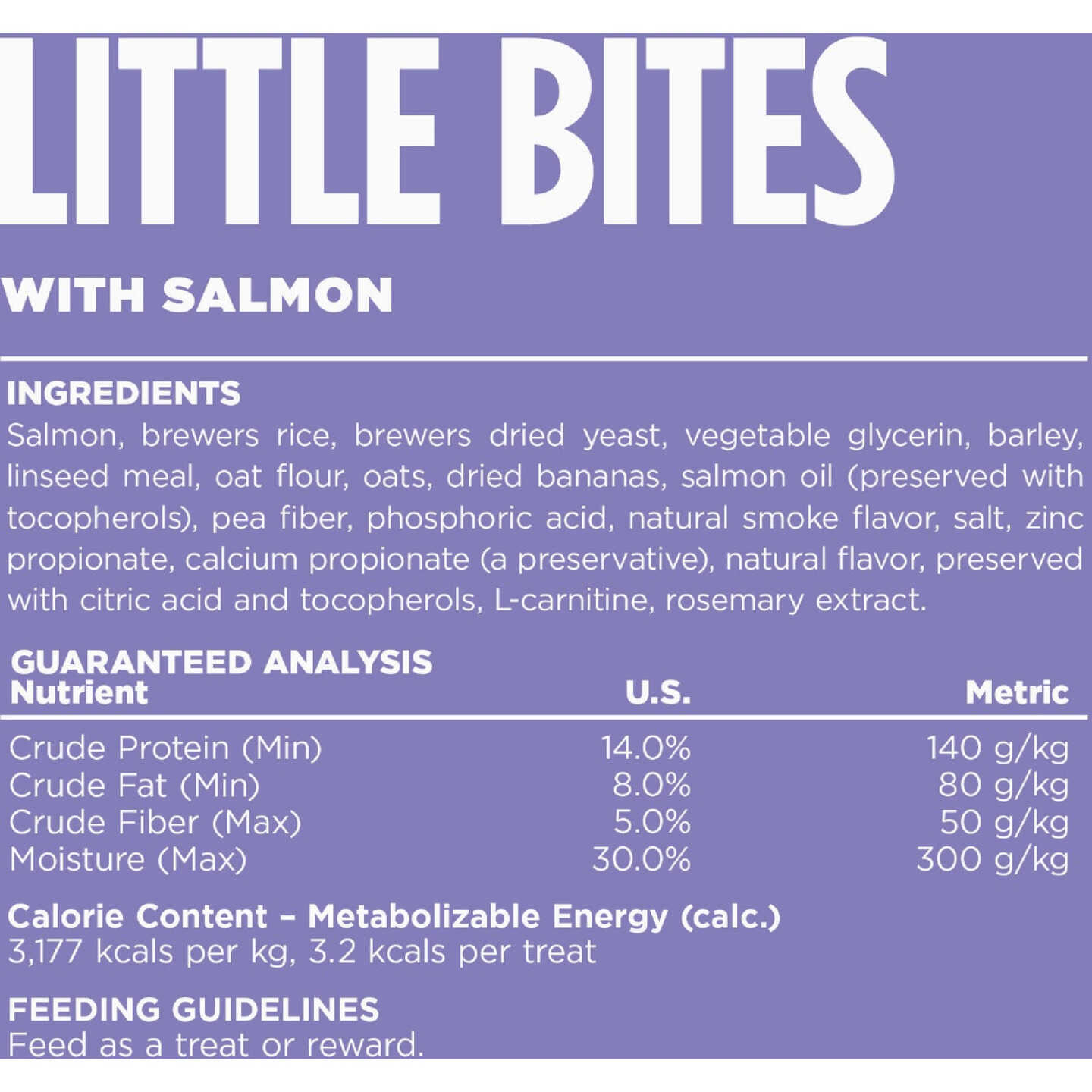 NutriSource Little Bites 6 Oz. Salmon Dog Treat Image 3
