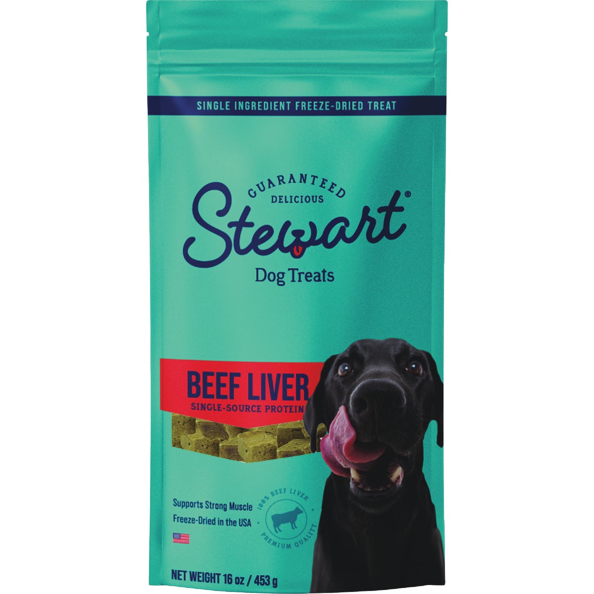 Stewart 16 Oz. Freeze-Dried Beef Liver Dog Treats