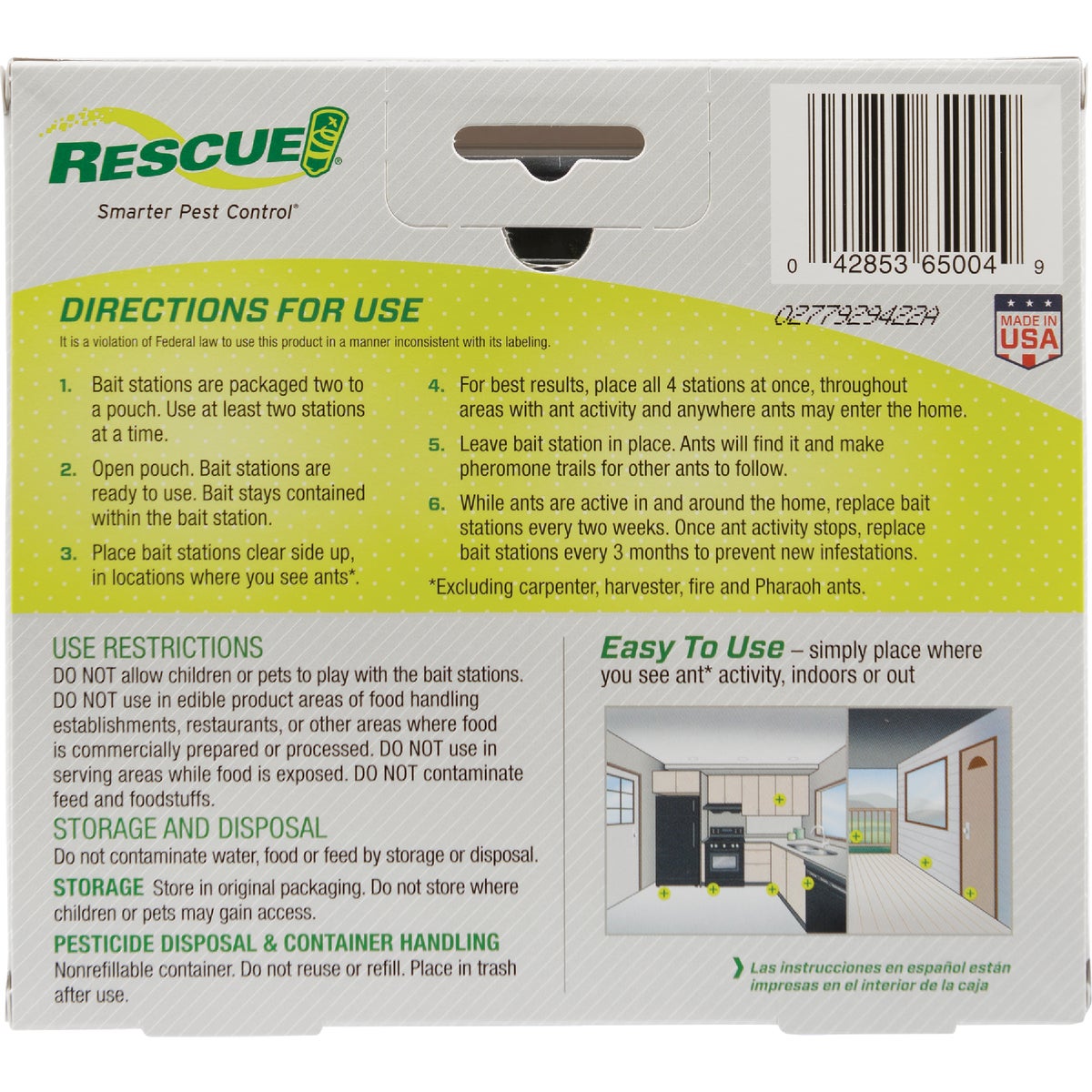 Rescue Ant Bait Station (4-Pack) Image 6