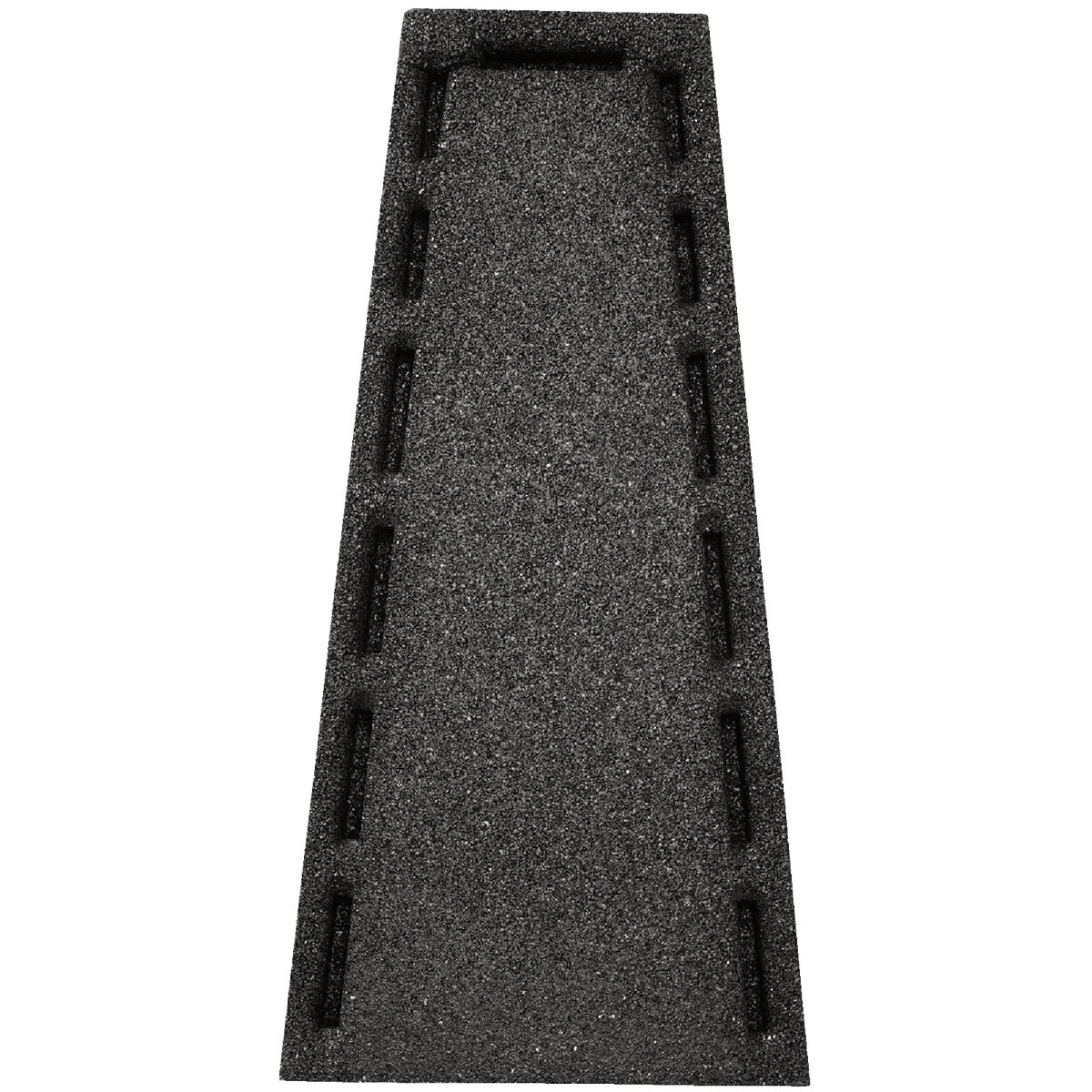 GroundSmart 21-1/2 In. Black Recycled Rubber Splash Block
