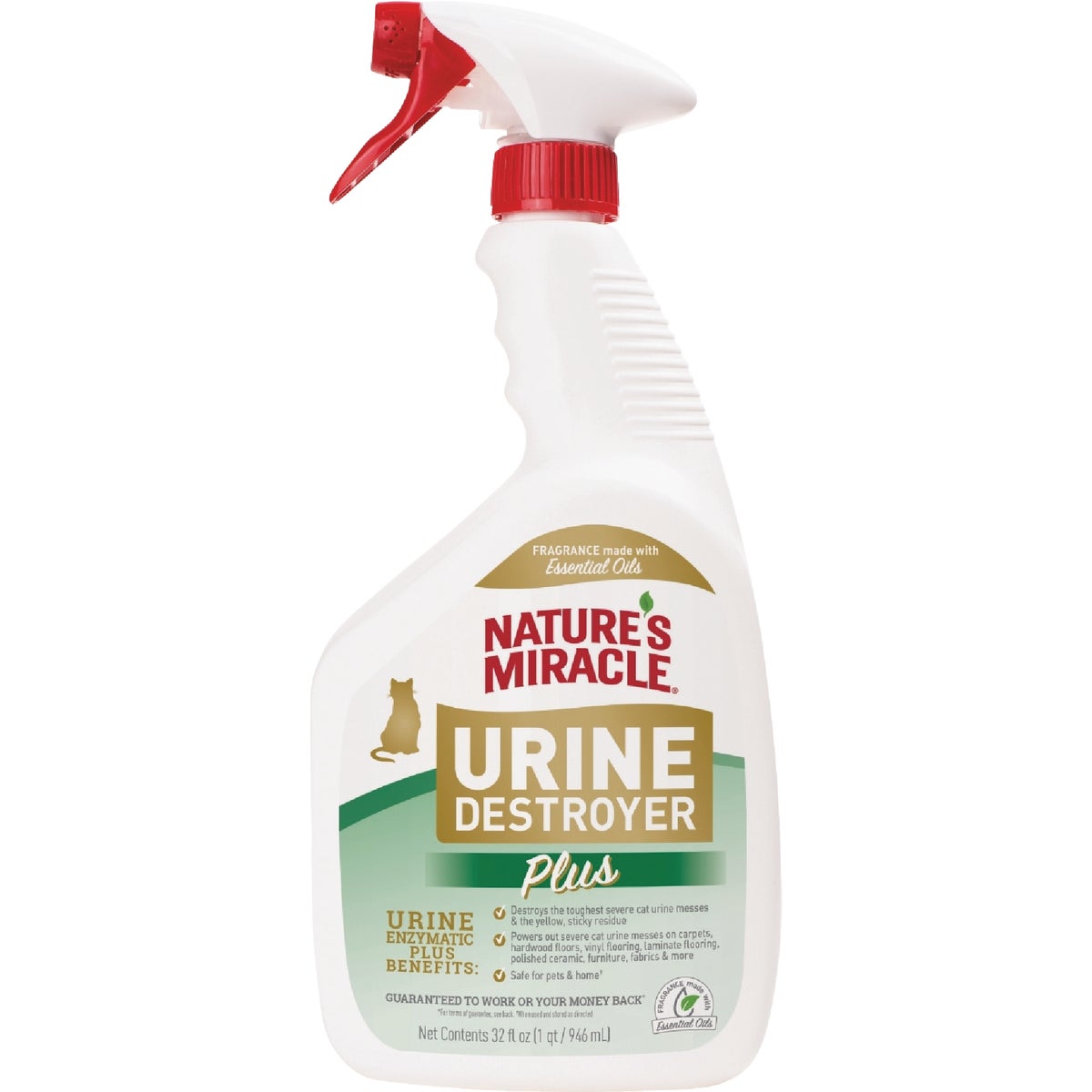 Nature's Miracle 32 Oz. Ready To Use Cat Urine Destroyer Plus