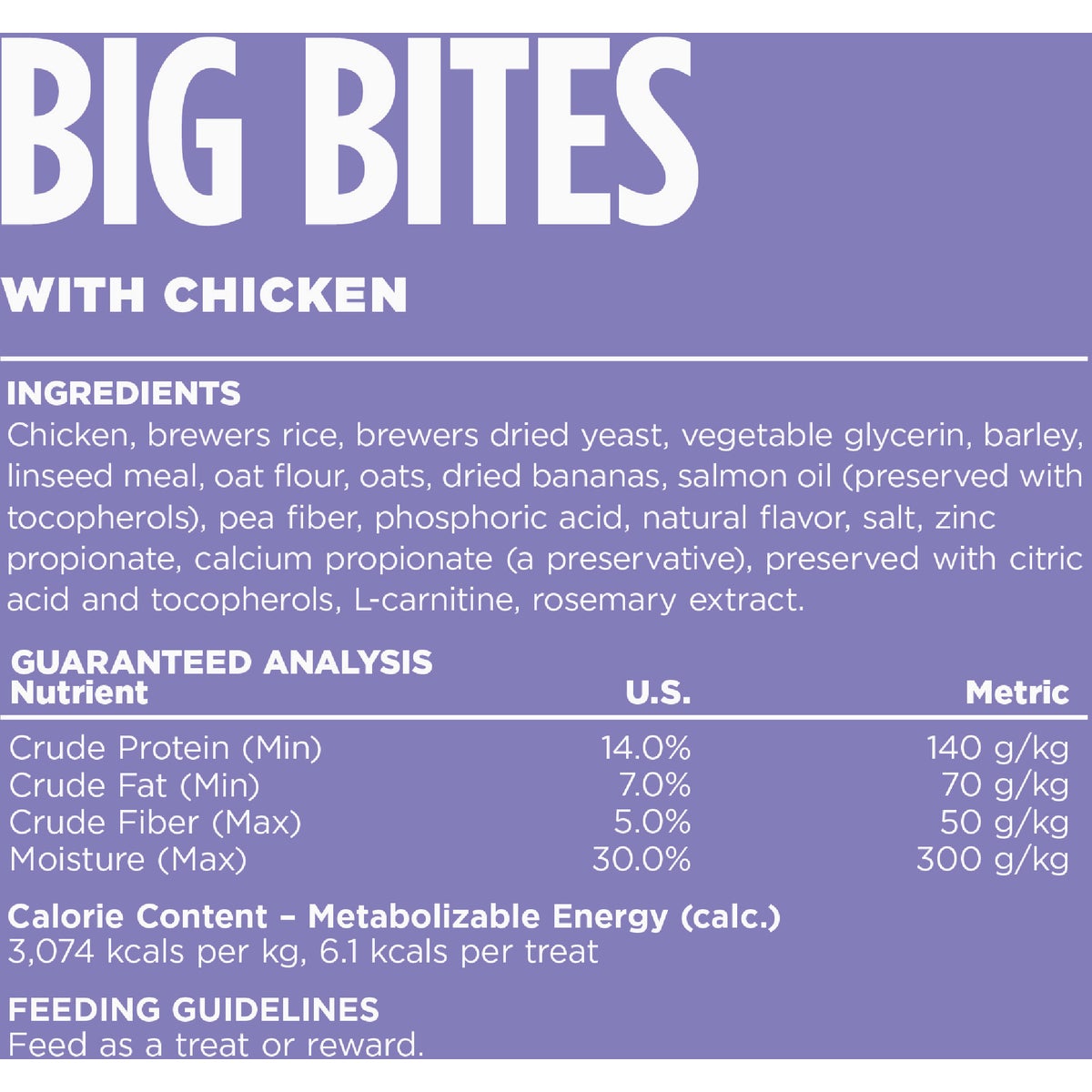 NutriSource Big Bites 14 Oz. Chicken Dog Treat Image 6