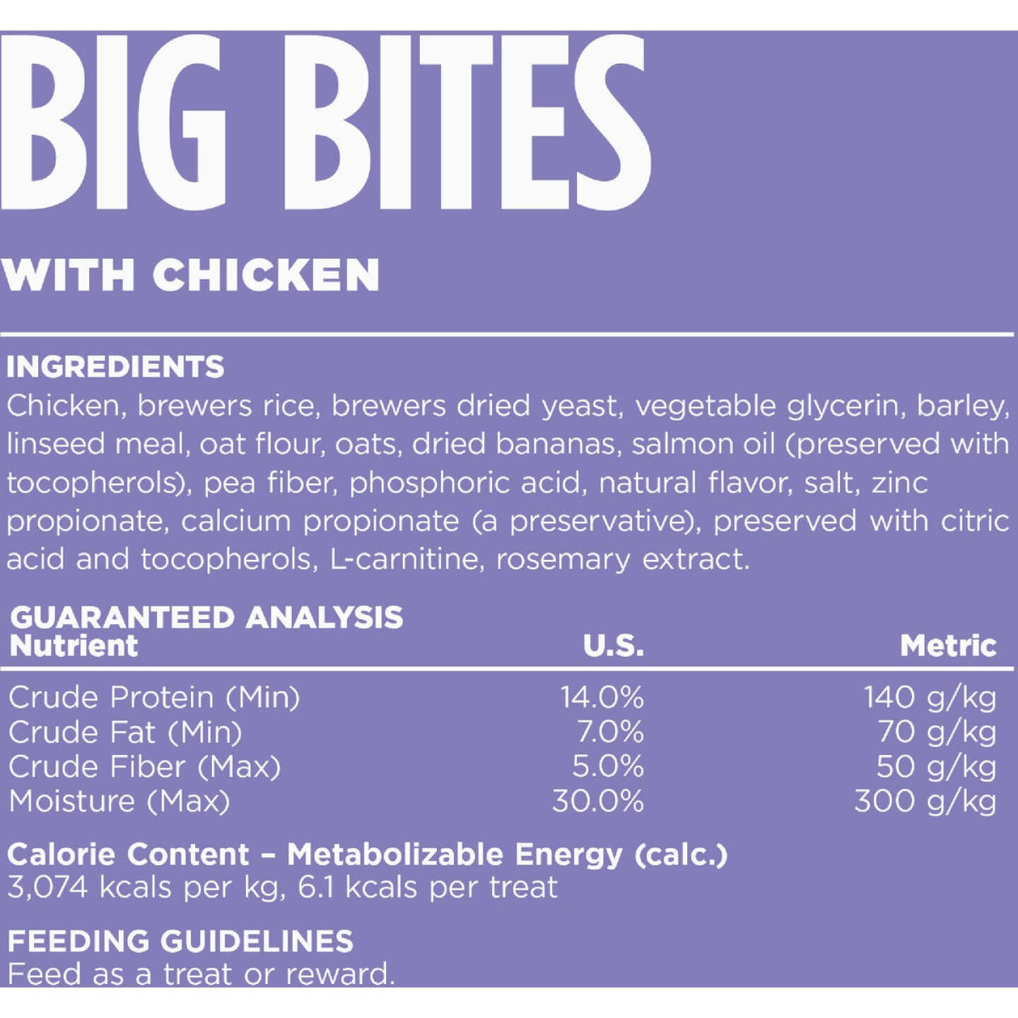NutriSource Big Bites 14 Oz. Chicken Dog Treat Image 6