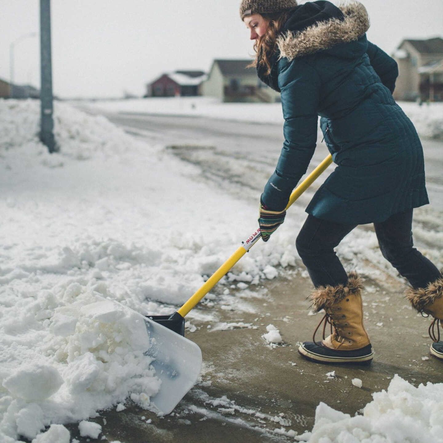 The Snow Plow 24 In. Original Snow Pusher Image 2