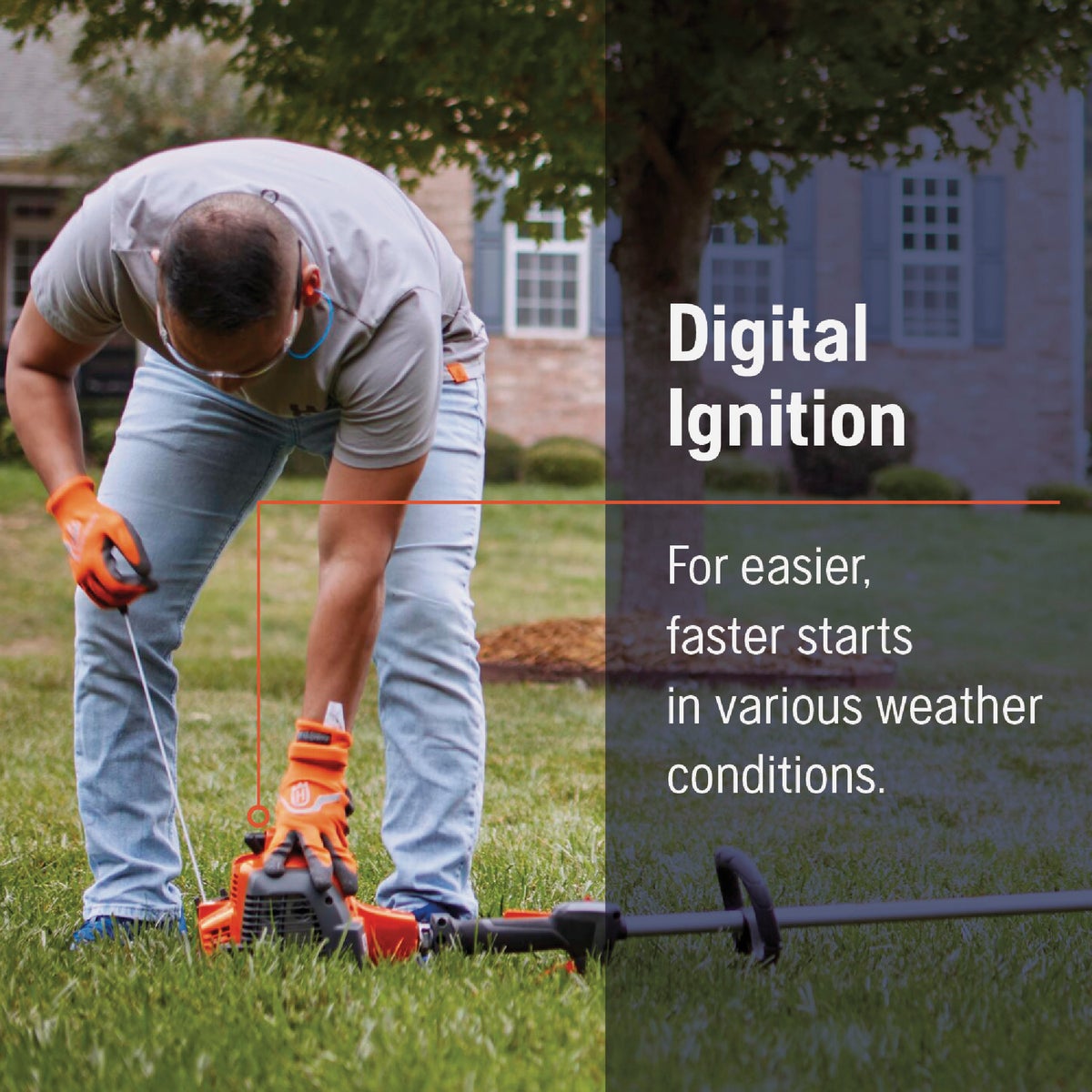 Husqvarna 130L 28cc 18 In. 2-Cycle Straight Shaft Gas String Trimmer Image 2