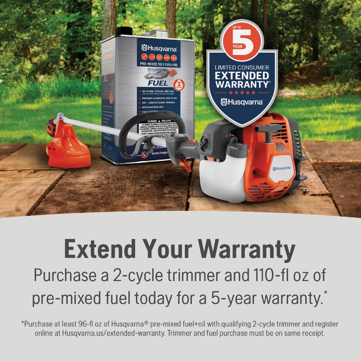 Husqvarna 130L 28cc 18 In. 2-Cycle Straight Shaft Gas String Trimmer Image 9