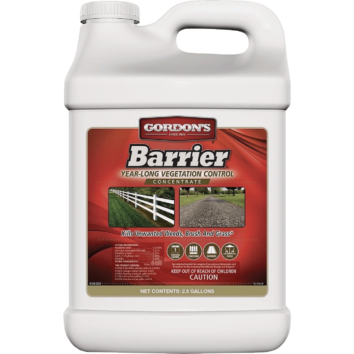 Gordon's 2.5 Gal. Concentrate Barrier Year-Long Vegetation Control