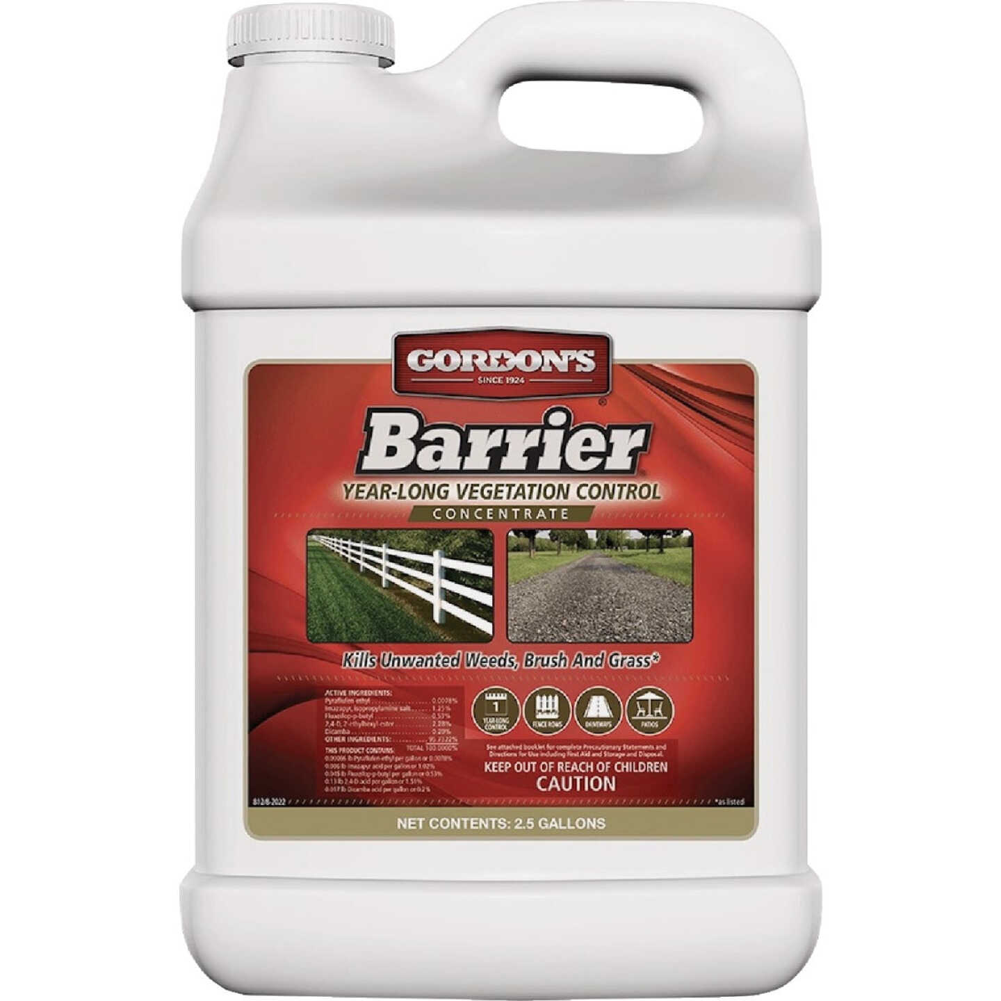 Gordon's 2.5 Gal. Concentrate Barrier Year-Long Vegetation Control Image 1