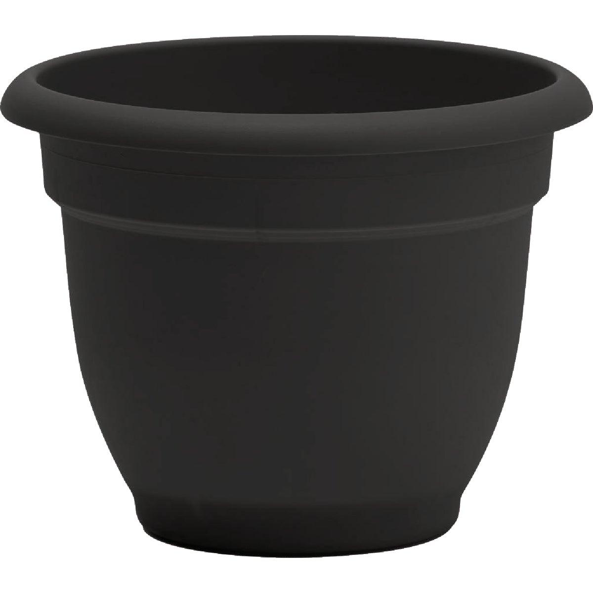 Bloem Ariana 10 In. Black Planter Image 1