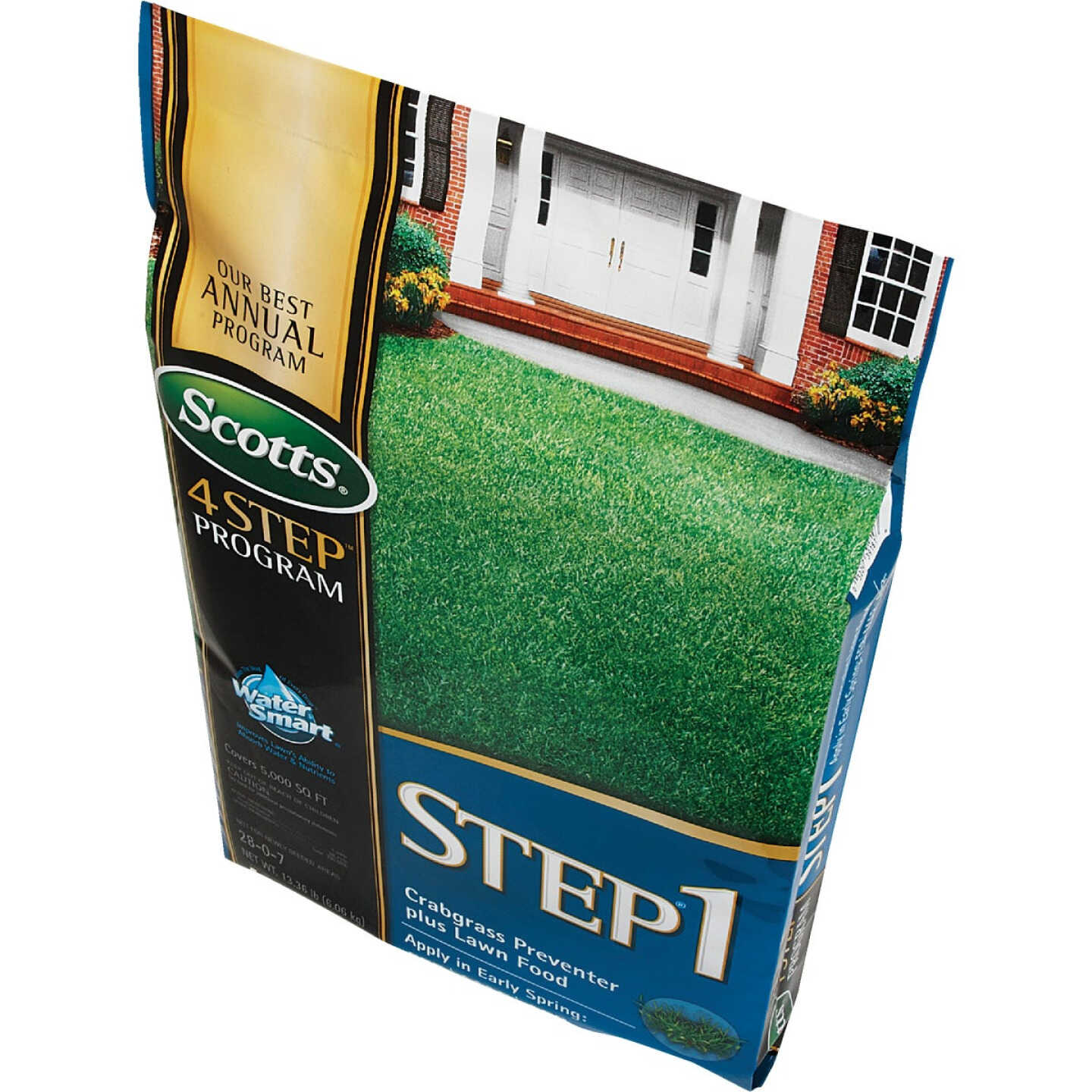 Scotts 4 Step Program Step 1 13.46 Lb. 5000 Sq. Ft. Crabgrass Preventer Plus Lawn Food Image 8