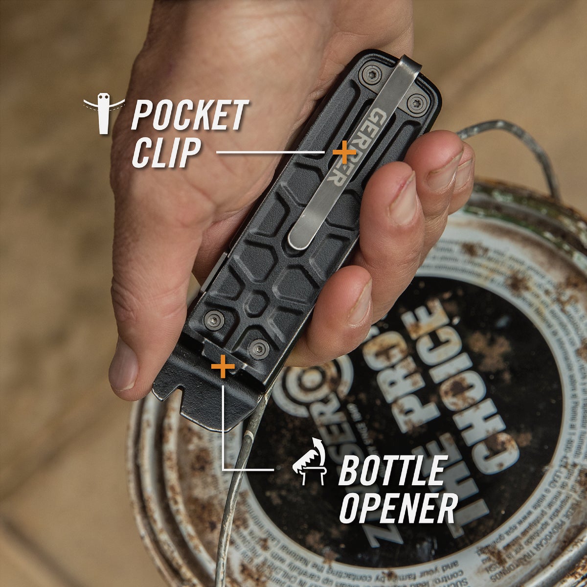 Gerber Pocket Lockdown Slim Pry Multi-Tool Image 3