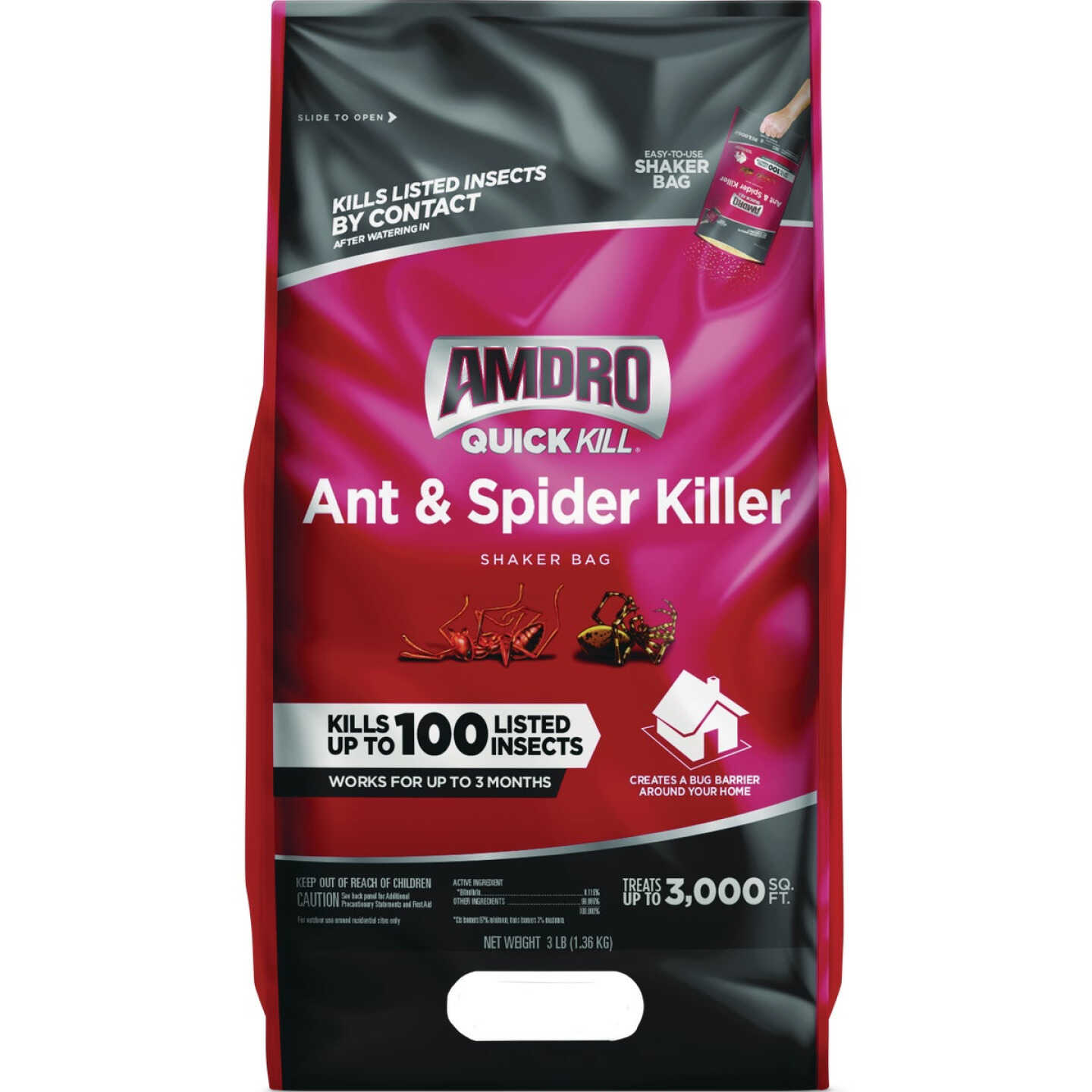 Amdro Quick Kill 3 Lb. Ready to Use Granules Ant & Spider Killer Image 1