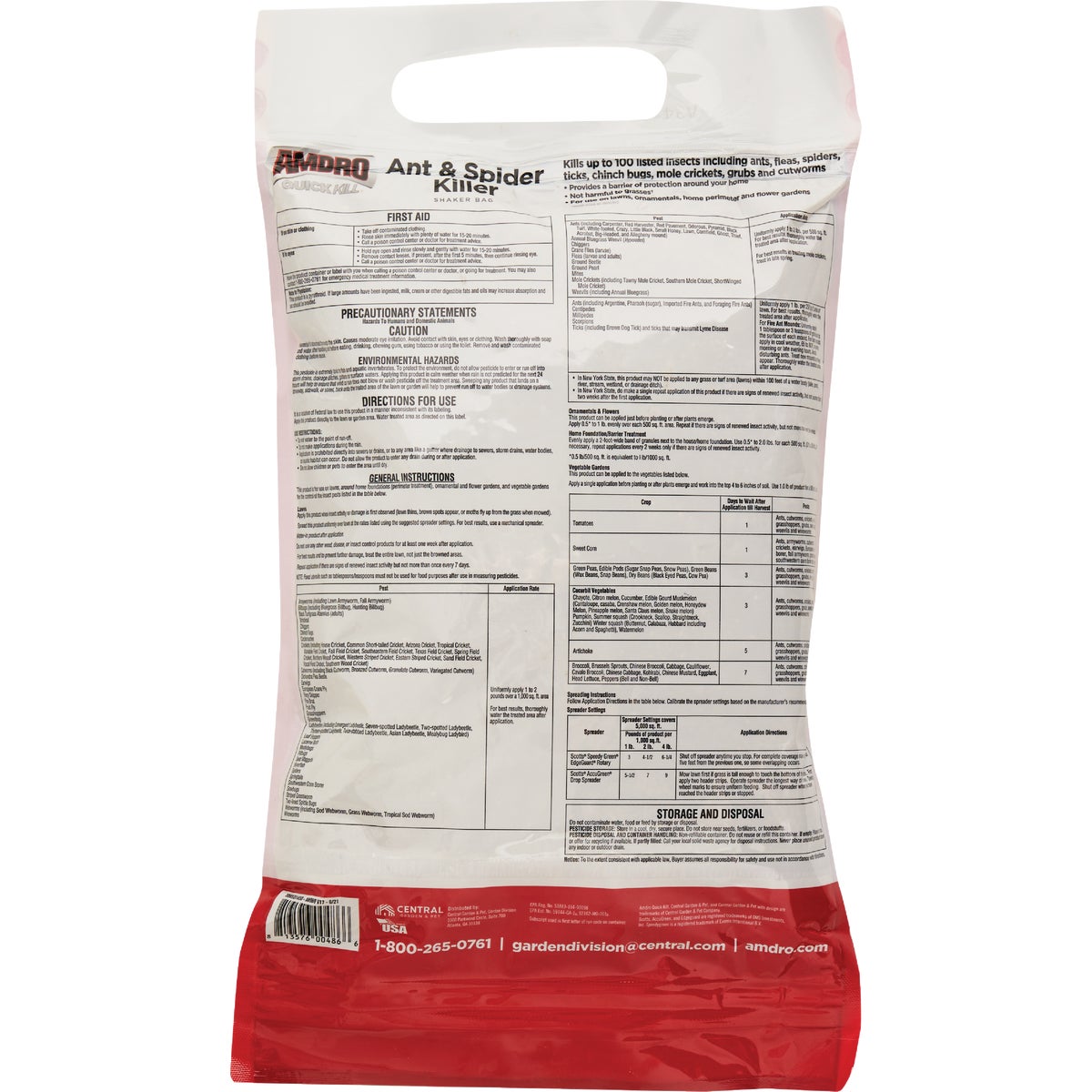 Amdro Quick Kill 3 Lb. Ready to Use Granules Ant & Spider Killer Image 3
