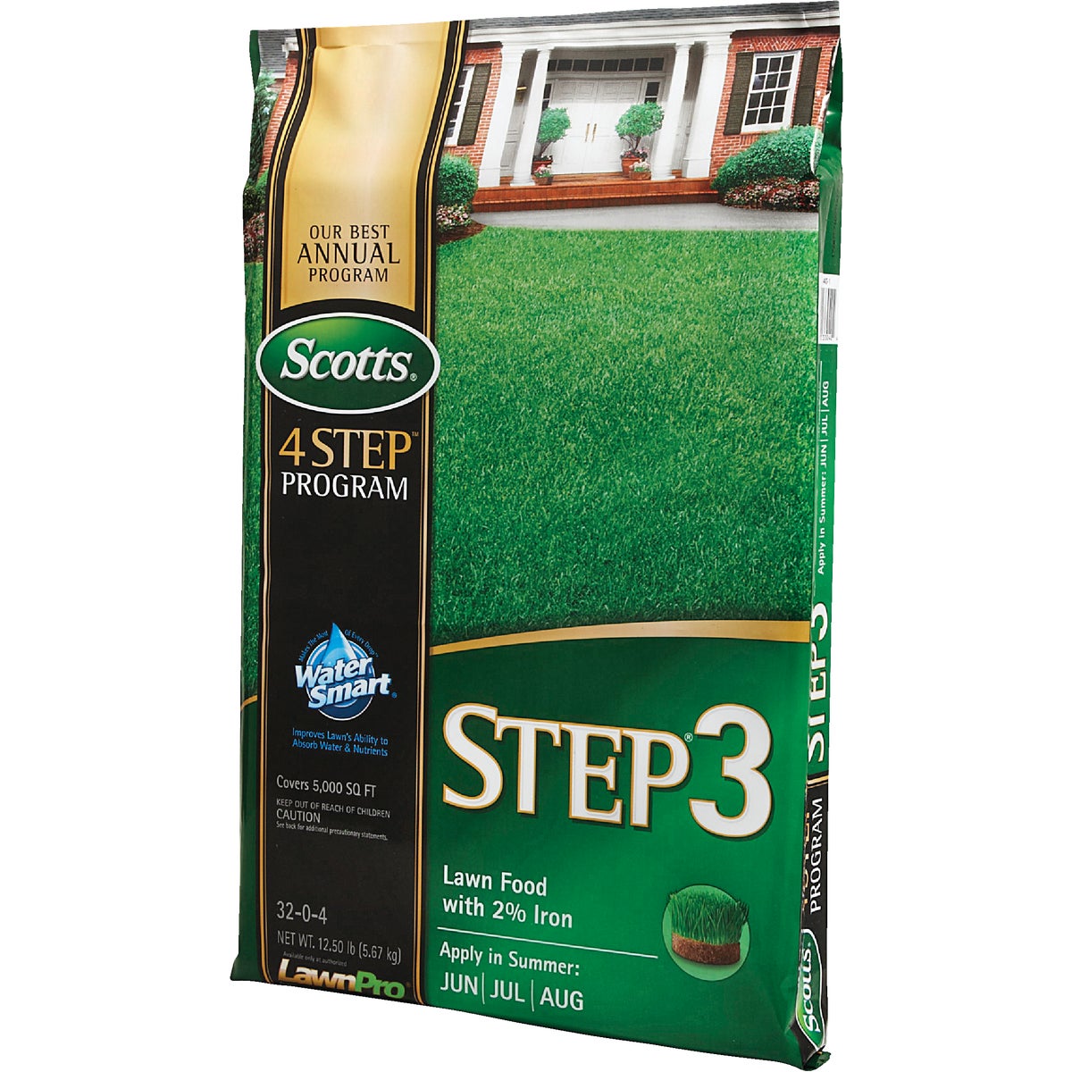 Scotts 4 Step Program Step 3 12.60 Lb. 5000 Sq. Ft. Lawn Fertilizer with 2% Iron Image 5