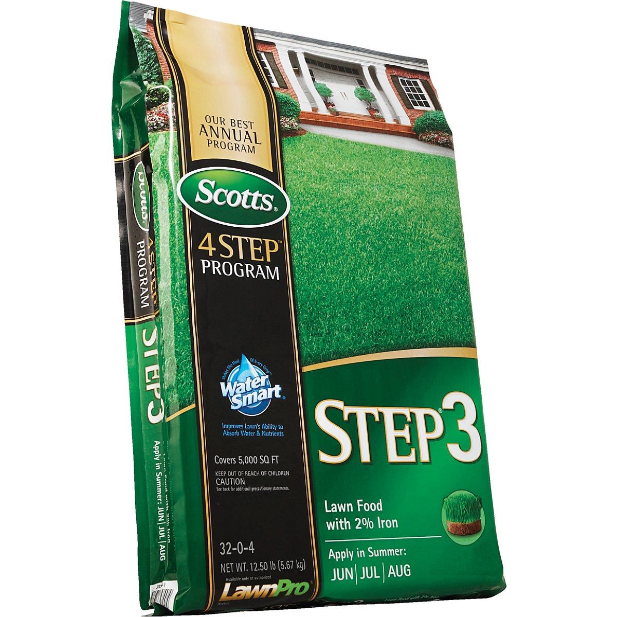 Scotts 4 Step Program Step 3 12.60 Lb. 5000 Sq. Ft. Lawn Fertilizer with 2% Iron Image 6