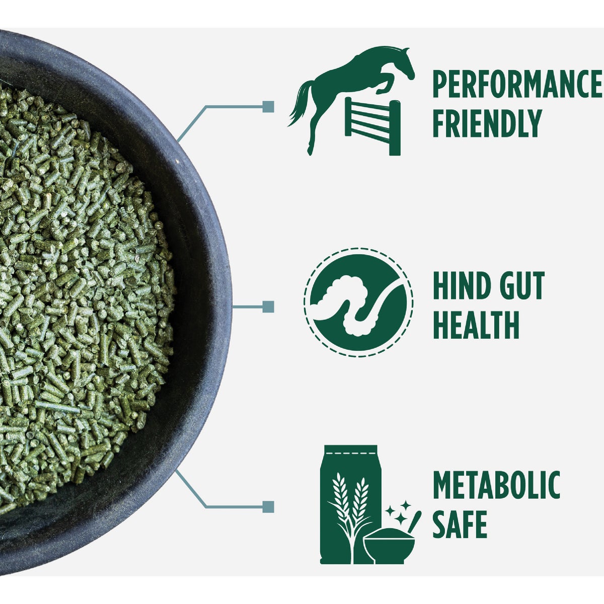 Standlee Premium Western Forage 40 Lb. Premium Alfalfa & Timothy Pellets Image 2