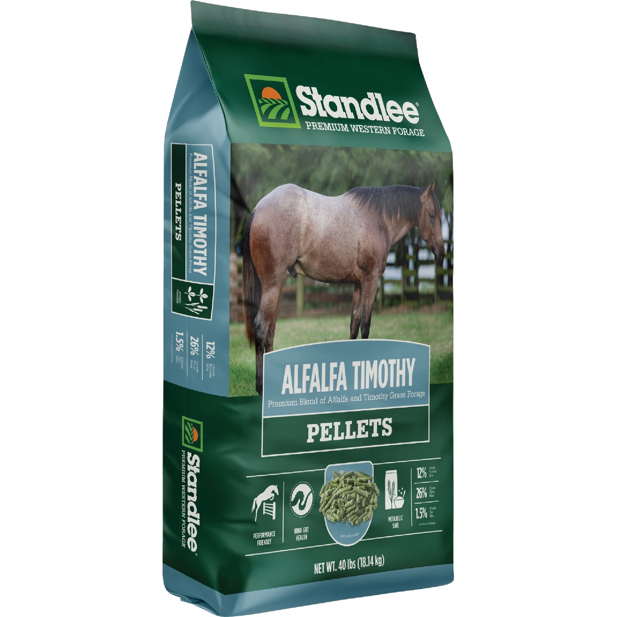 Standlee Premium Western Forage 40 Lb. Premium Alfalfa & Timothy Pellets Image 6