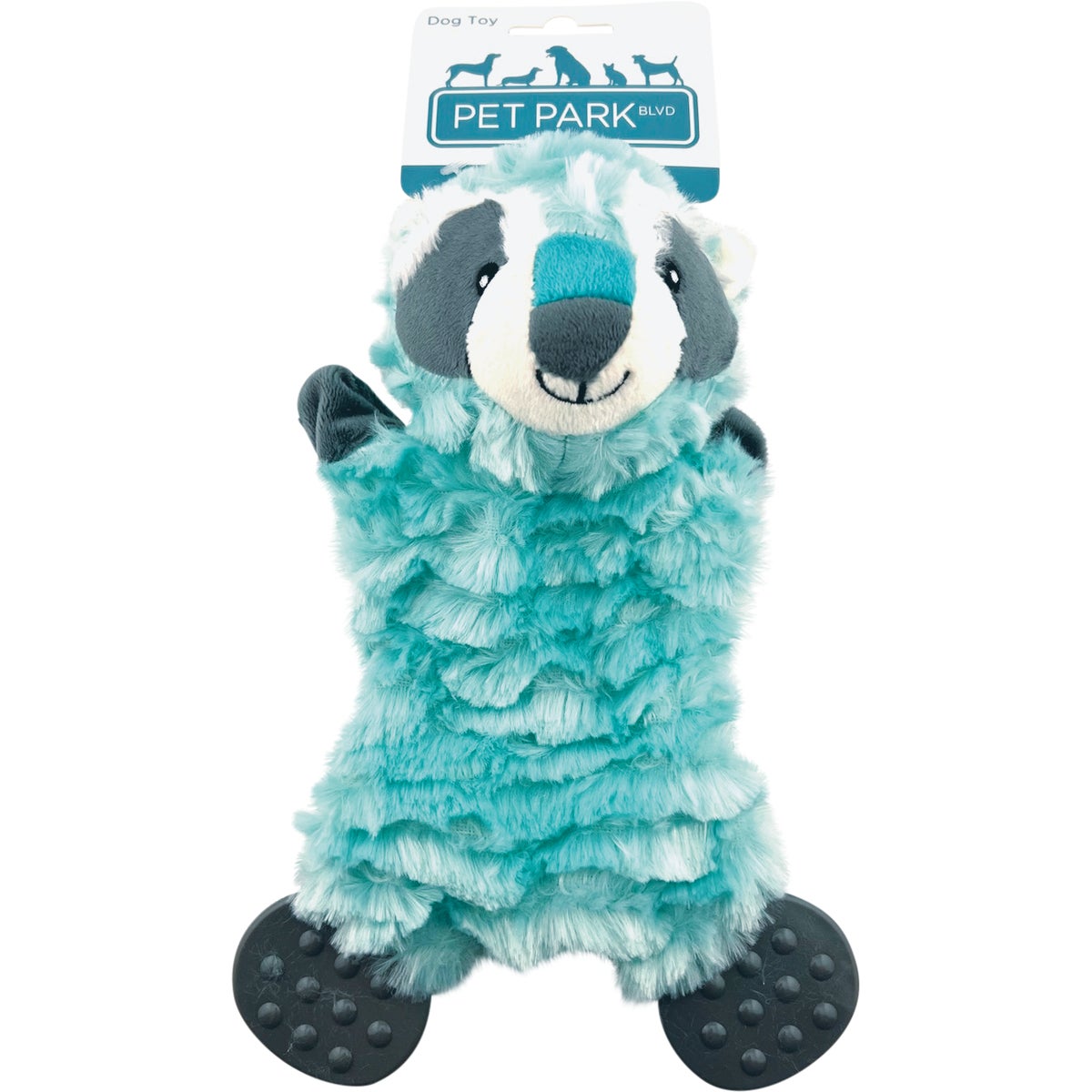 Boss Pet Pet Park Blvd Flatties Raccoon Dog Toy Image 2