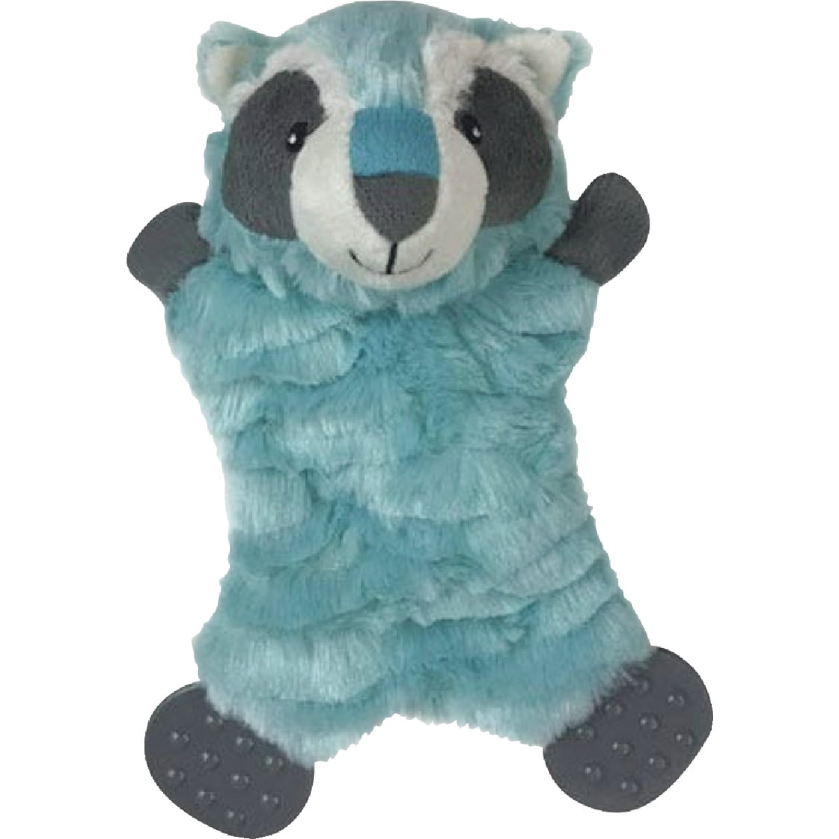 Boss Pet Pet Park Blvd Flatties Raccoon Dog Toy