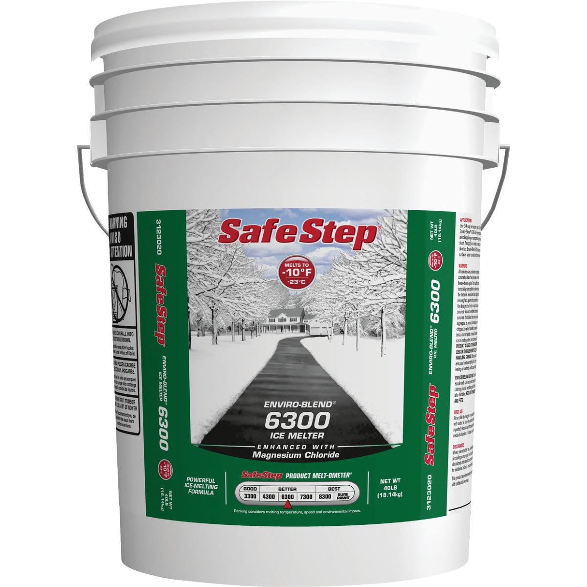 Safe Step Enviro-Blend 6300 40 Lb. Ice Melt Pellets