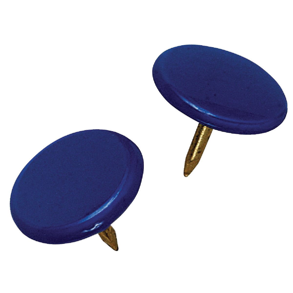 Hillman Anchor Wire Blue 23/64 In. x 15/64 In. Thumb Tack (40-Count) Image 4