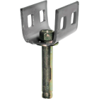 Tie Down Concrete Slab Galvanized Steel Anchor Image 1