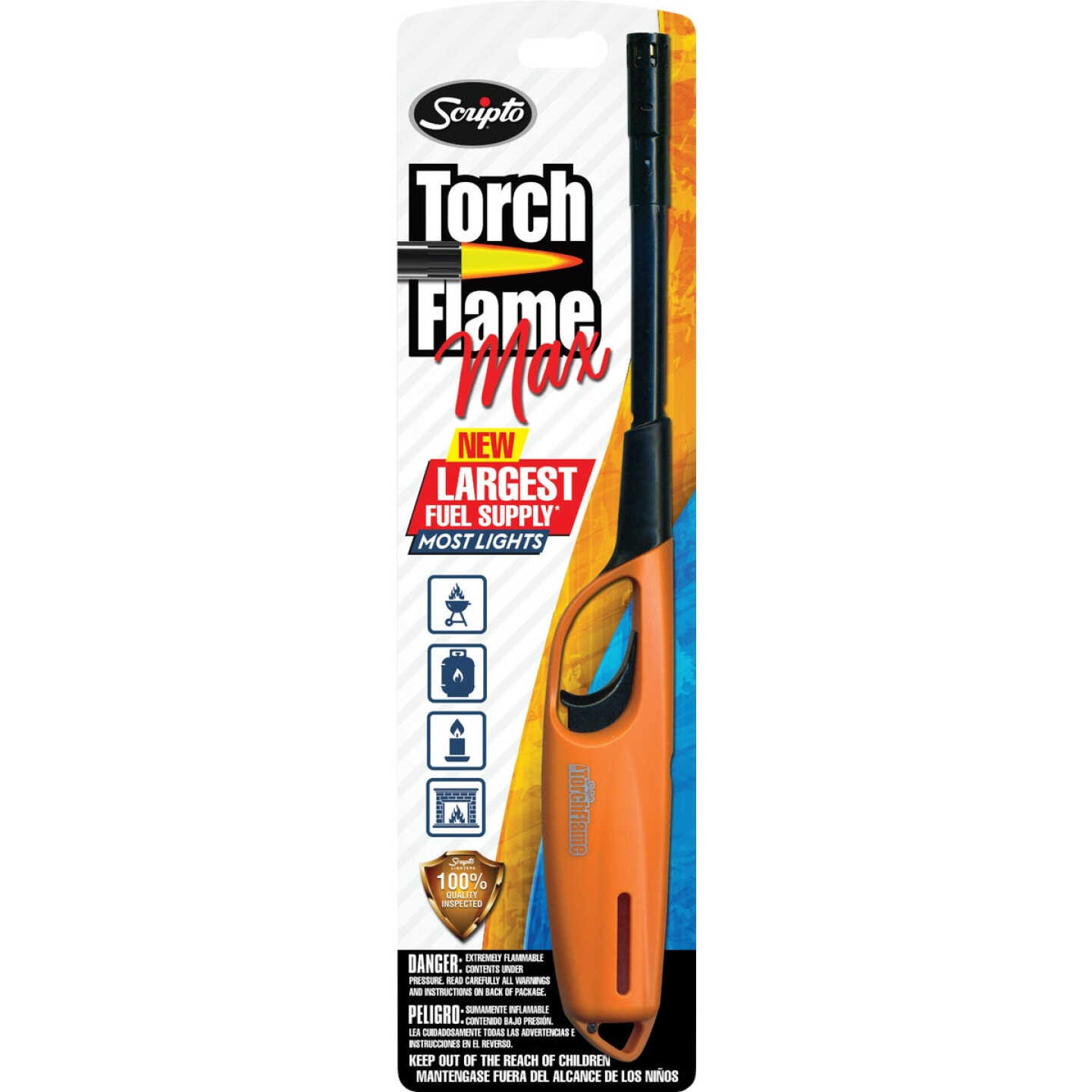 Scripto Aim 'n Flame Torch Flame Max Refillable Utility Lighter Image 1