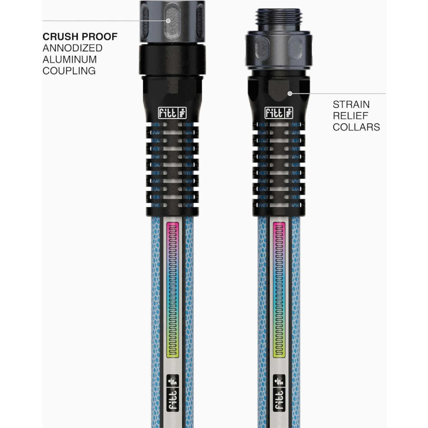 Fitt Aquamaster 5/8 In. Dia. x 50 Ft. Hybrid Garden Hose Image 2