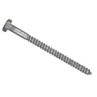 Hillman 1/4 In. x 2-1/2 In. Galvanized Hex Lag Screw (100 Ct.) Image 1