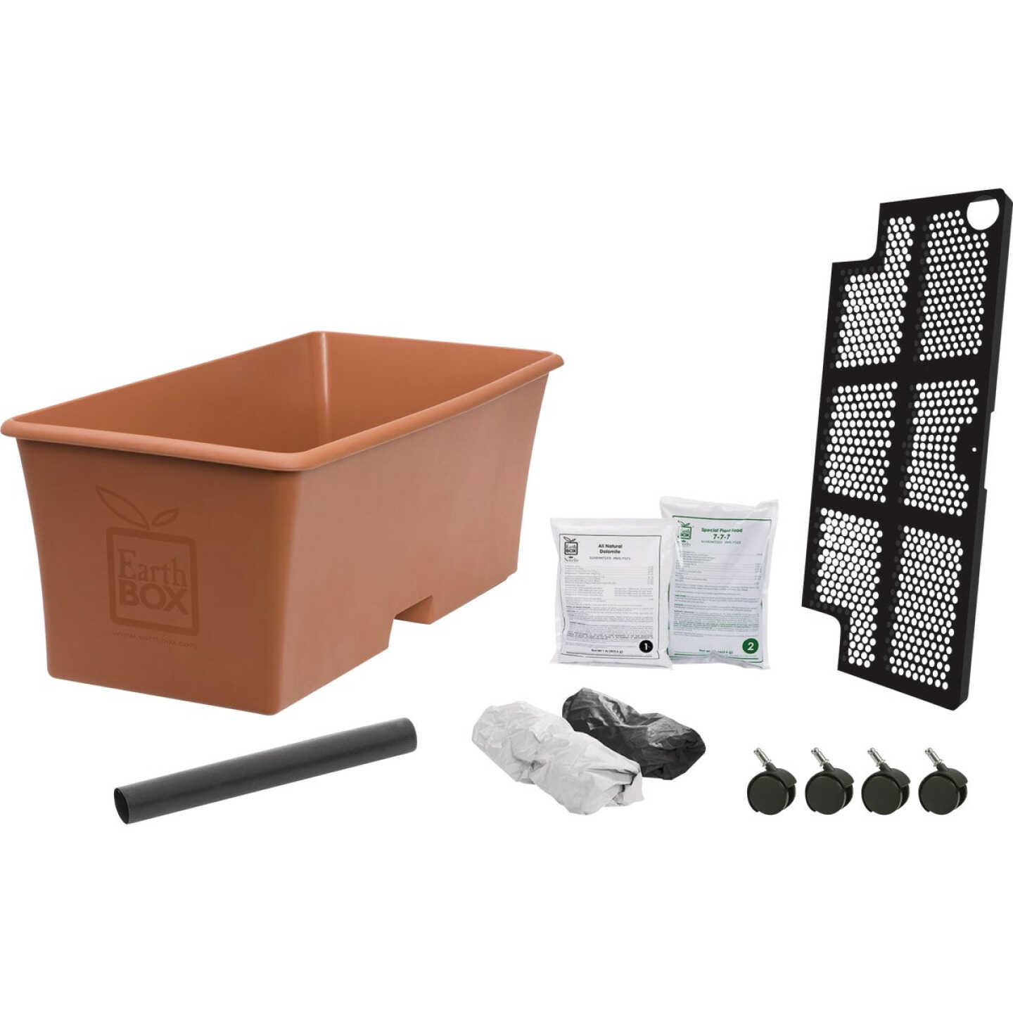 EarthBox Original 13 In. W. x 10.62 In. H. x 29.25 In. L. Terracotta Garden Kit Image 1