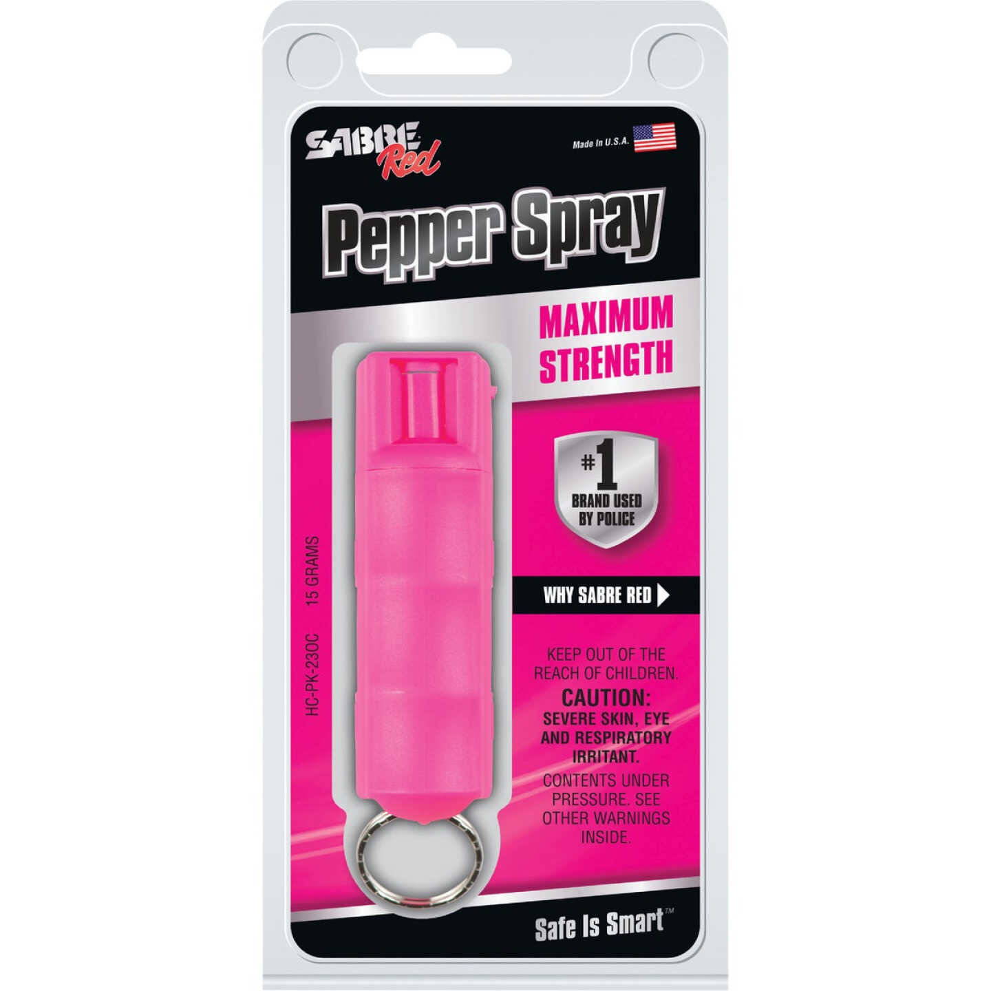 Sabre Red 0.50 Oz. Pink Pepper Spray Image 2