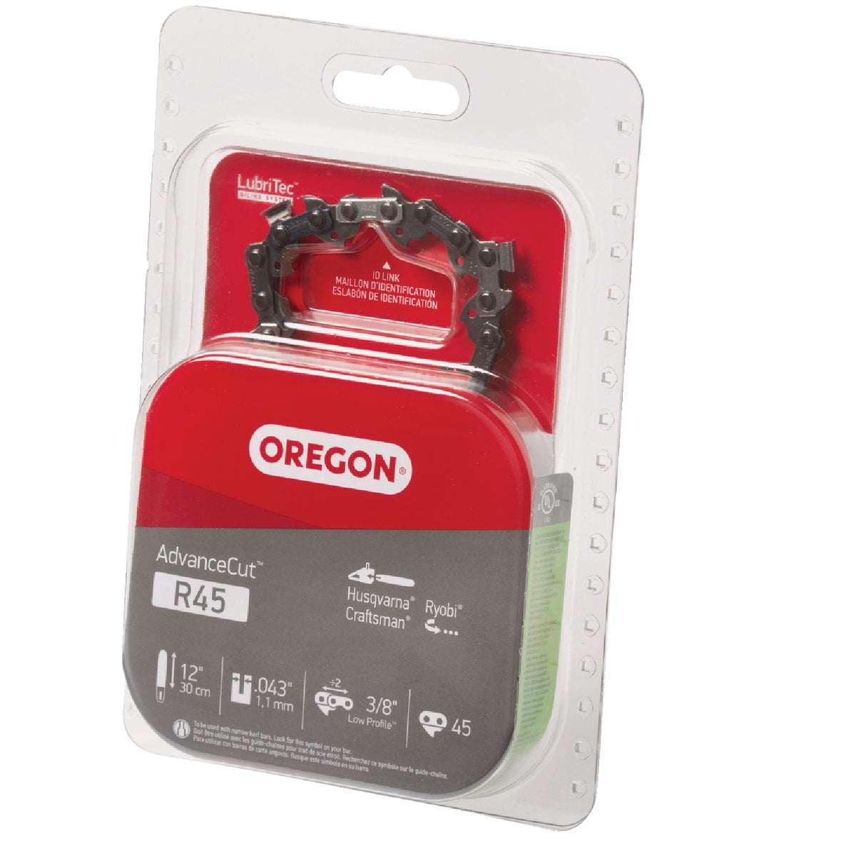 Oregon R45 AdvanceCut Chainsaw Chain for 12 In. Bar - 45 Drive Links Image 7