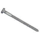 Hillman 3/8 In. x 4 In. Galvanized Hex Lag Screw (50 Ct.) Image 1