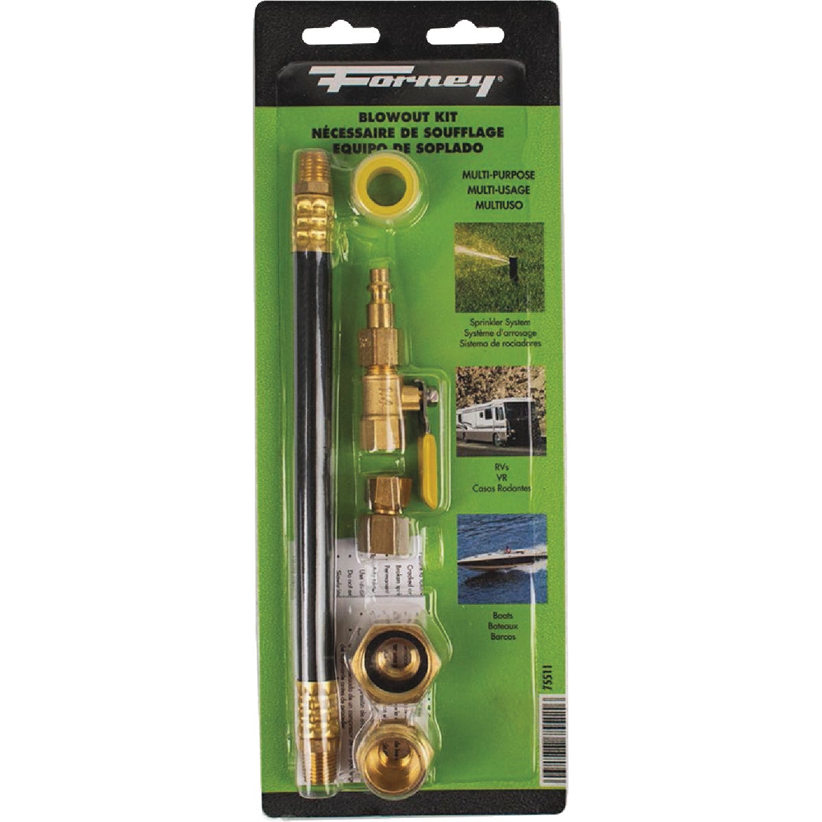 Forney Sprinkler & RV Air Blow Out Kit