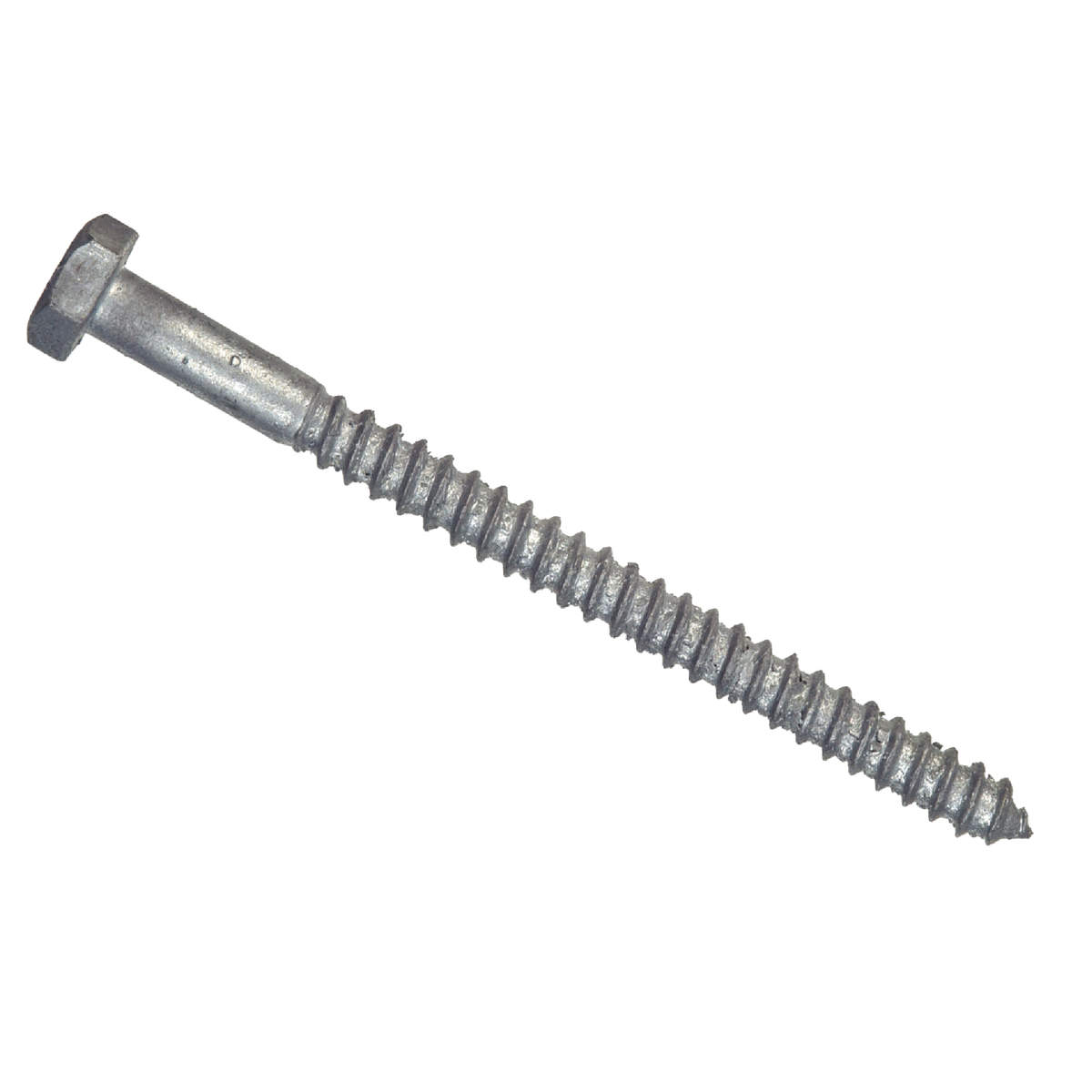 Hillman 3/8 In. x 4-1/2 In. Galvanized Hex Lag Screw (50 Ct.) Image 1