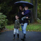 Tingley StormTracks Kids Size 2 Black Rain Boots Image 2