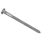 Hillman 1/2 In. x 3 In. Galvanized Hex Lag Screw (50 Ct.) Image 1