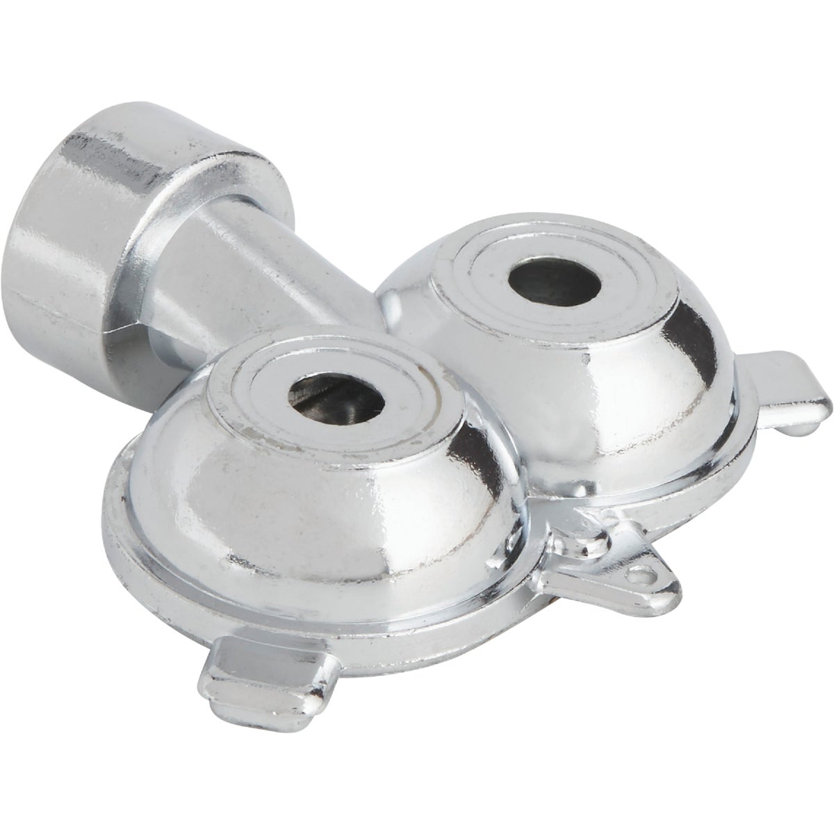 Best Garden Metal 30 Ft. Dia. Twin Spot Stationary Sprinkler, Metallic Image 3