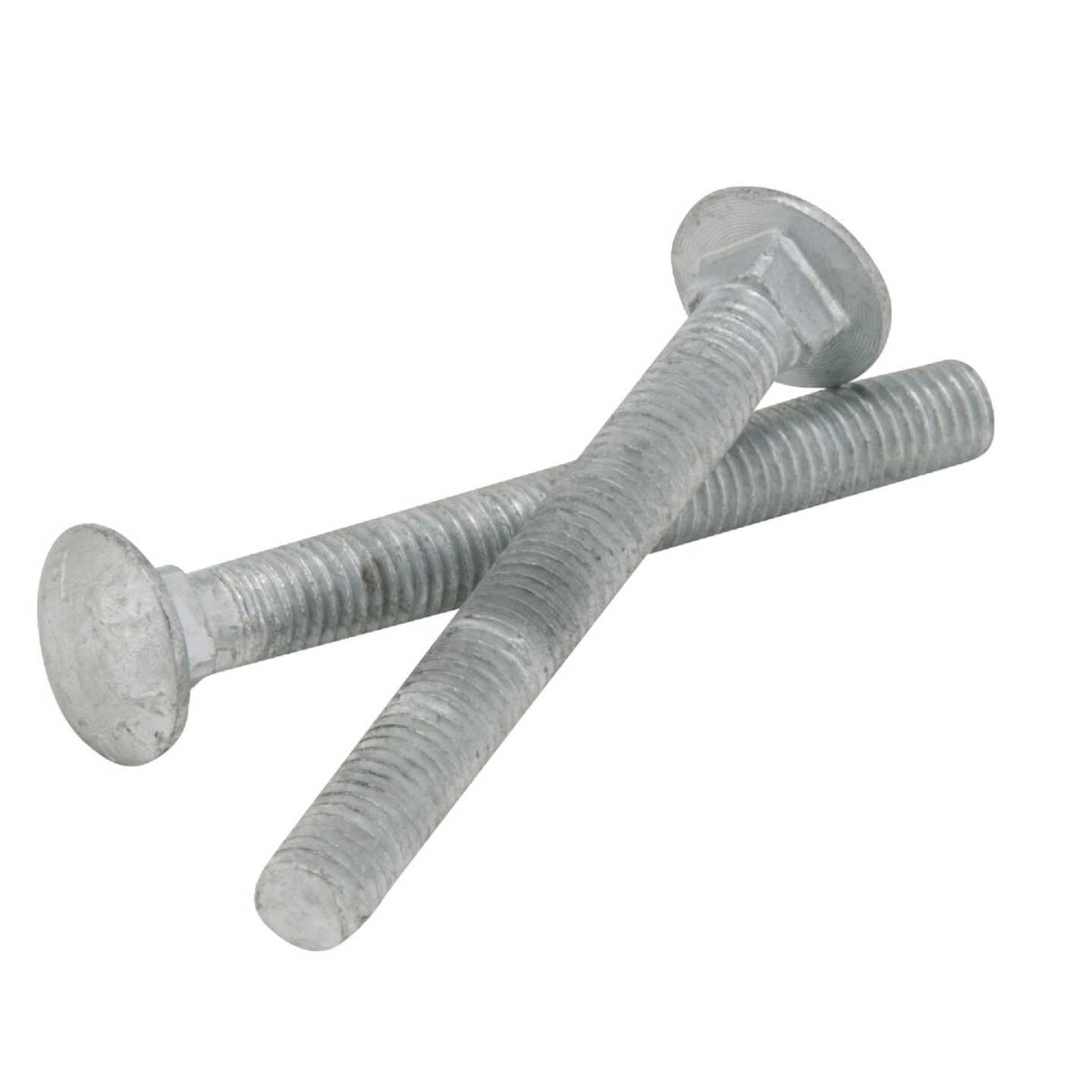 Hillman 1/2 In. x 4-1/2 In. Grade 2 Galvanized Carriage Bolt (25-Count) Image 1
