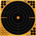 Allen EZ Aim 12 In. Dia Splash Reactive Adhesive Bullseye Target (5-Pack) Image 1