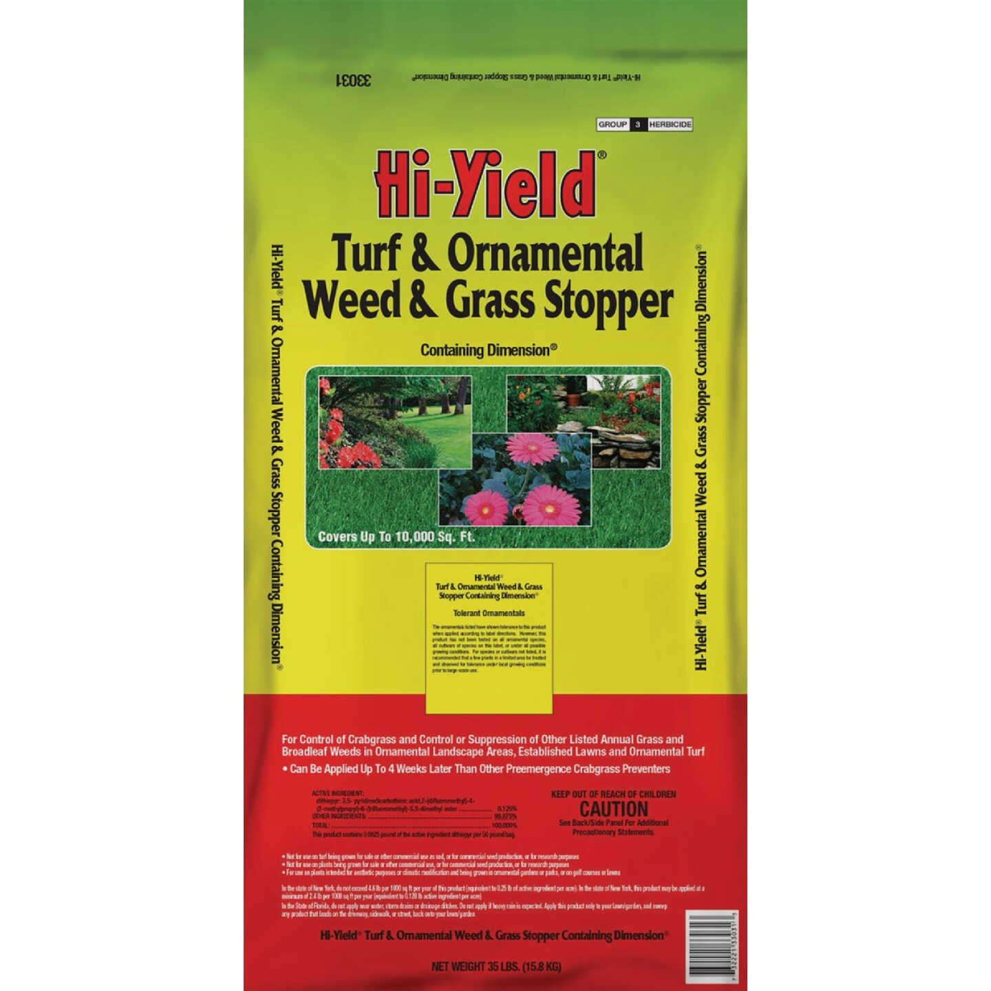 Hi-Yield 28 Lb. Ready To Use Granules Turf & Ornamental Weed & Grass Stopper Image 1