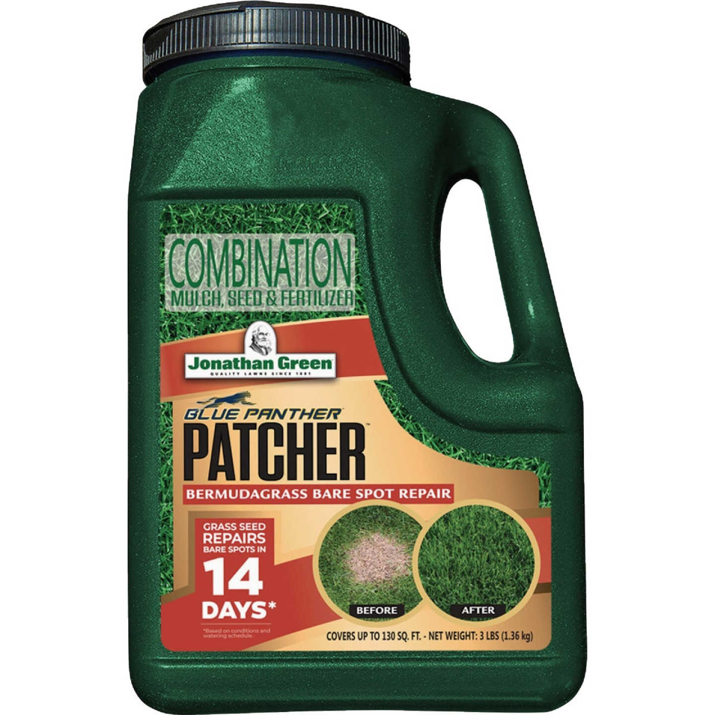 Jonathan Green Blue Panther Bermudagrass Patcher 3 Lb. Grass Seed Image 1