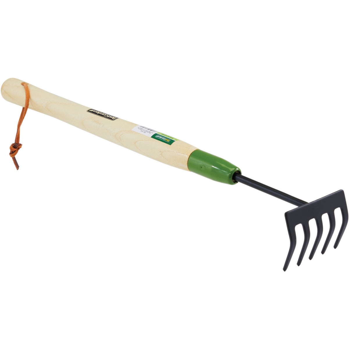 Best Garden 5 In. Steel Level Garden Rake (5-Tine) Image 3