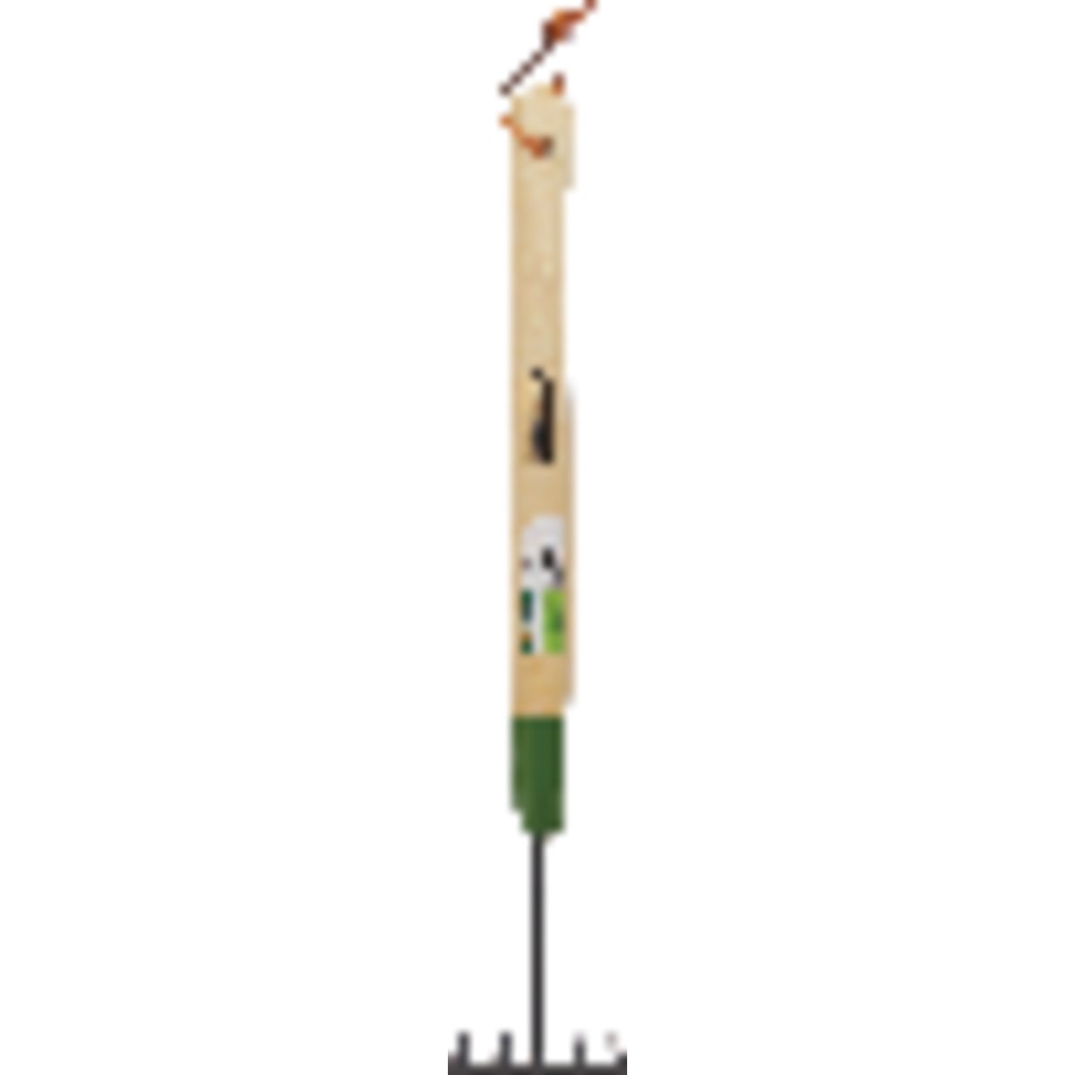 Best Garden 5 In. Steel Level Garden Rake (5-Tine) Image 2