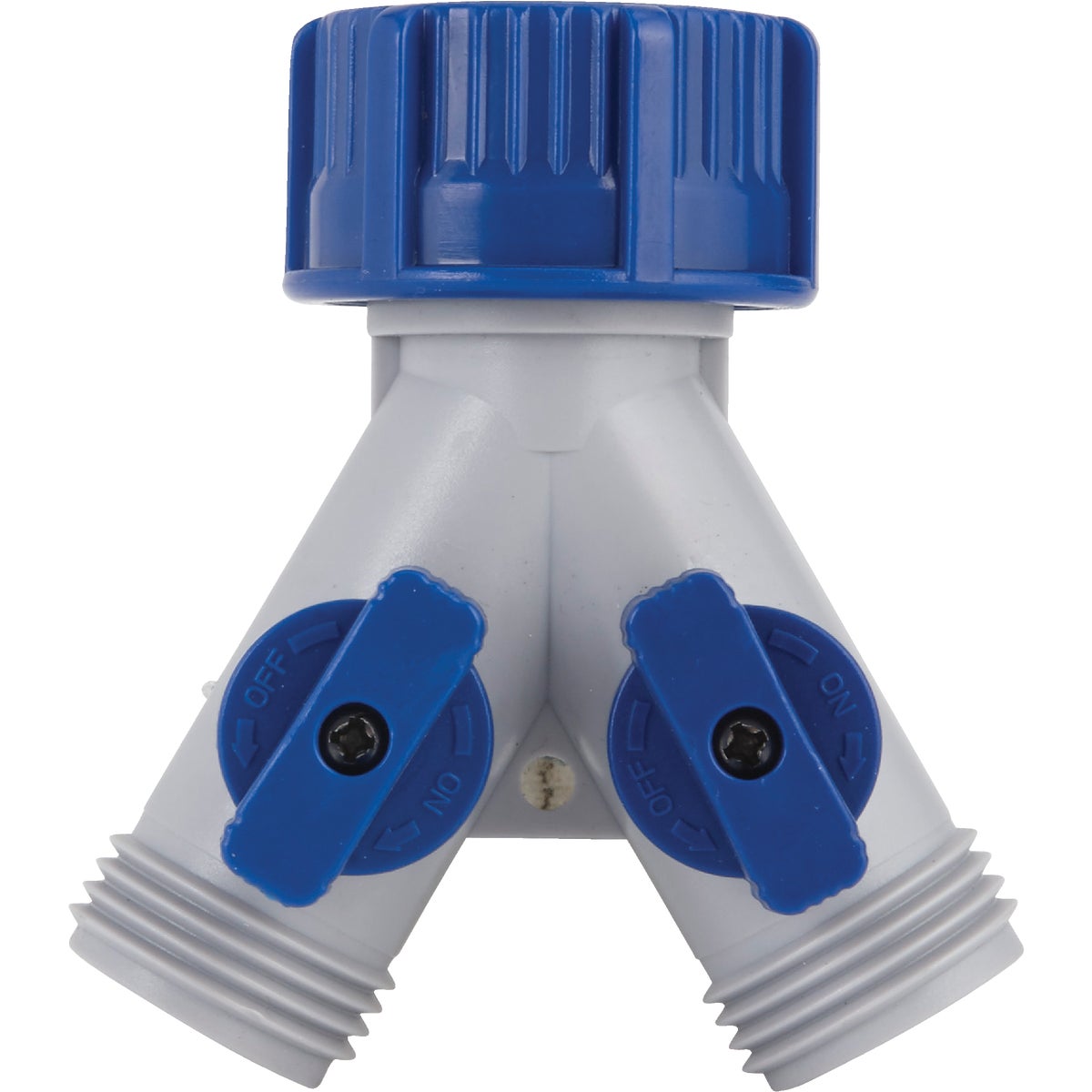 Best Garden Poly Y-Connector Double Hose Shutoff Image 3