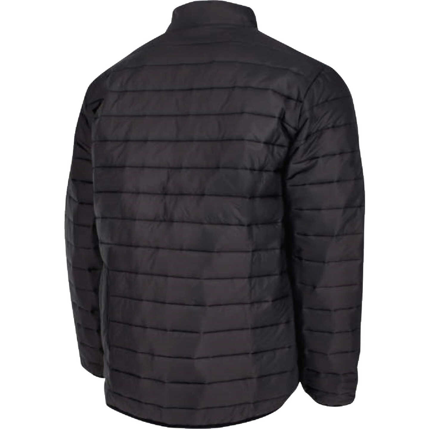 DEWALT Men's Black Puffer Heated Jacket Kit, 2XL Image 5