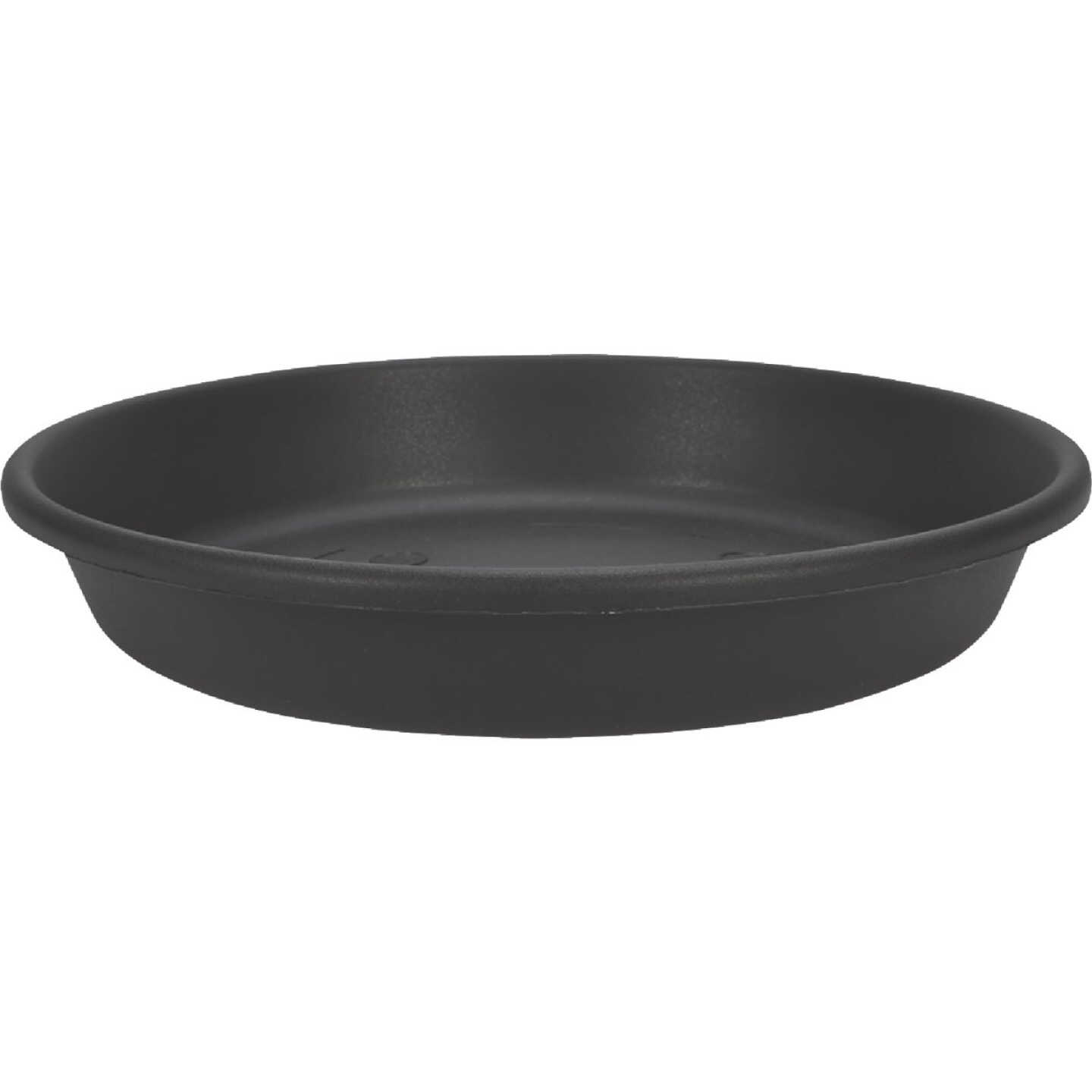 HC Companies 8 In. Black Classic Saucer Image 1
